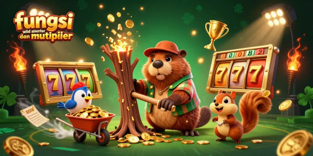 Menang jackpot dengan fungsi wild scatter dan multiplier yang menguntungkan di permainan slot online.