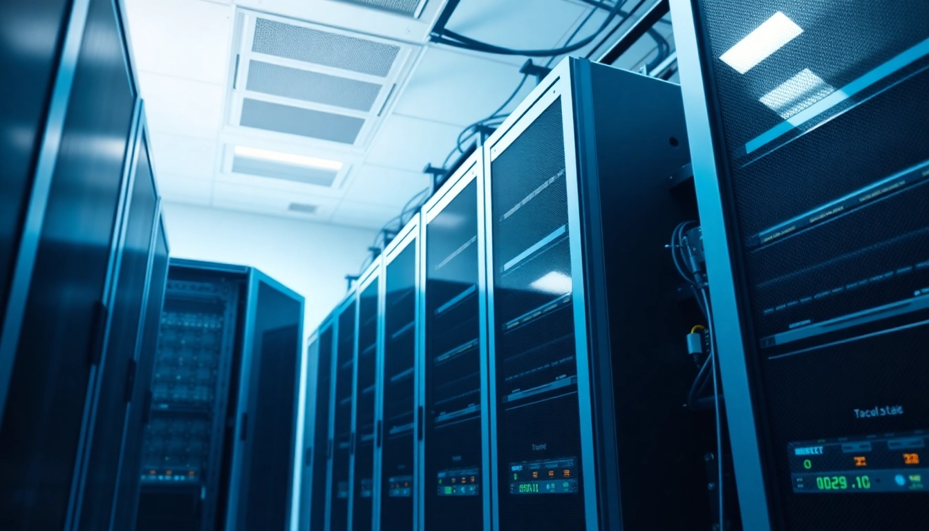 Best MSP for virtualization and storage showcasing modern server technology in a professional environment.