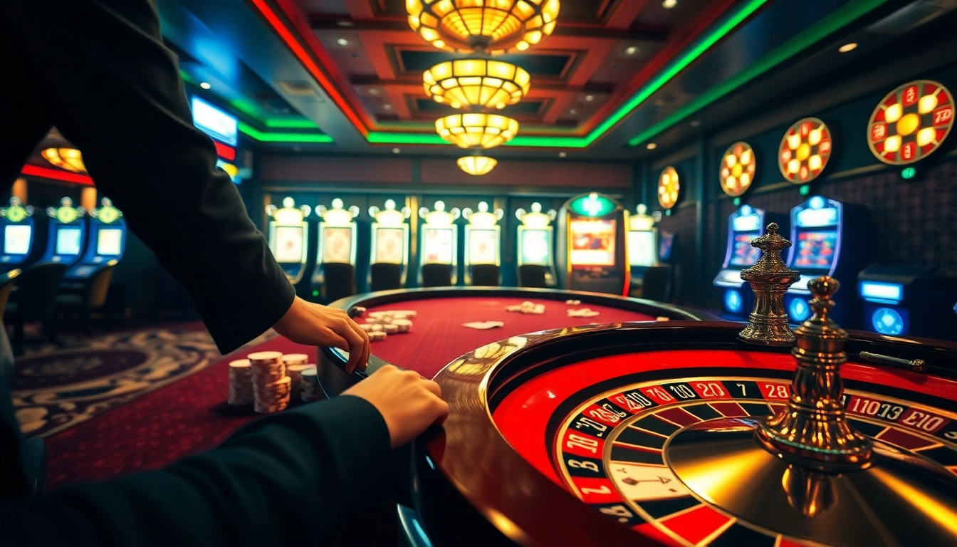 Vivez l'excitation sur un site de casino en ligne avec un gameplay engageant de poker et de roulette.