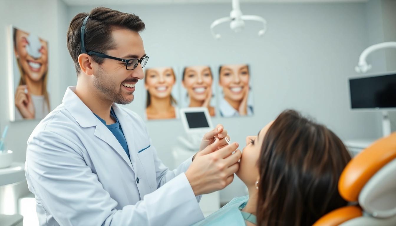 Expert north edmonton orthodontist assisting a patient with innovative dental care services