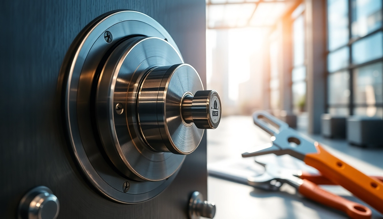 Locksta Mechanismus in moderner Umgebung zeigt innovative Sicherheitstechnik.
