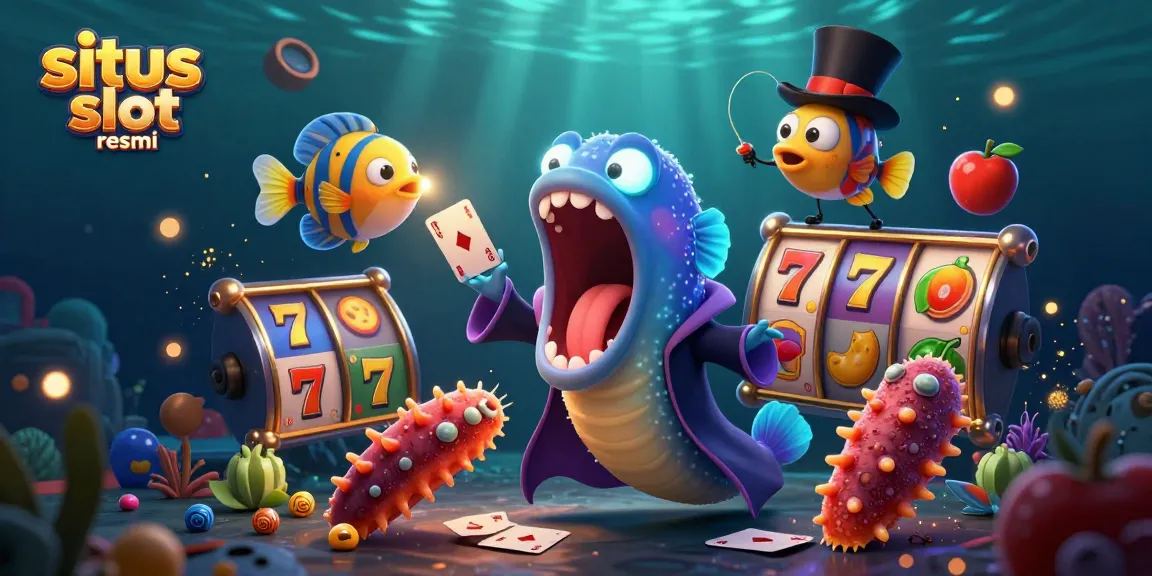 Play exciting games at situs slot resmi featuring entertaining characters in a magical underwater setting.