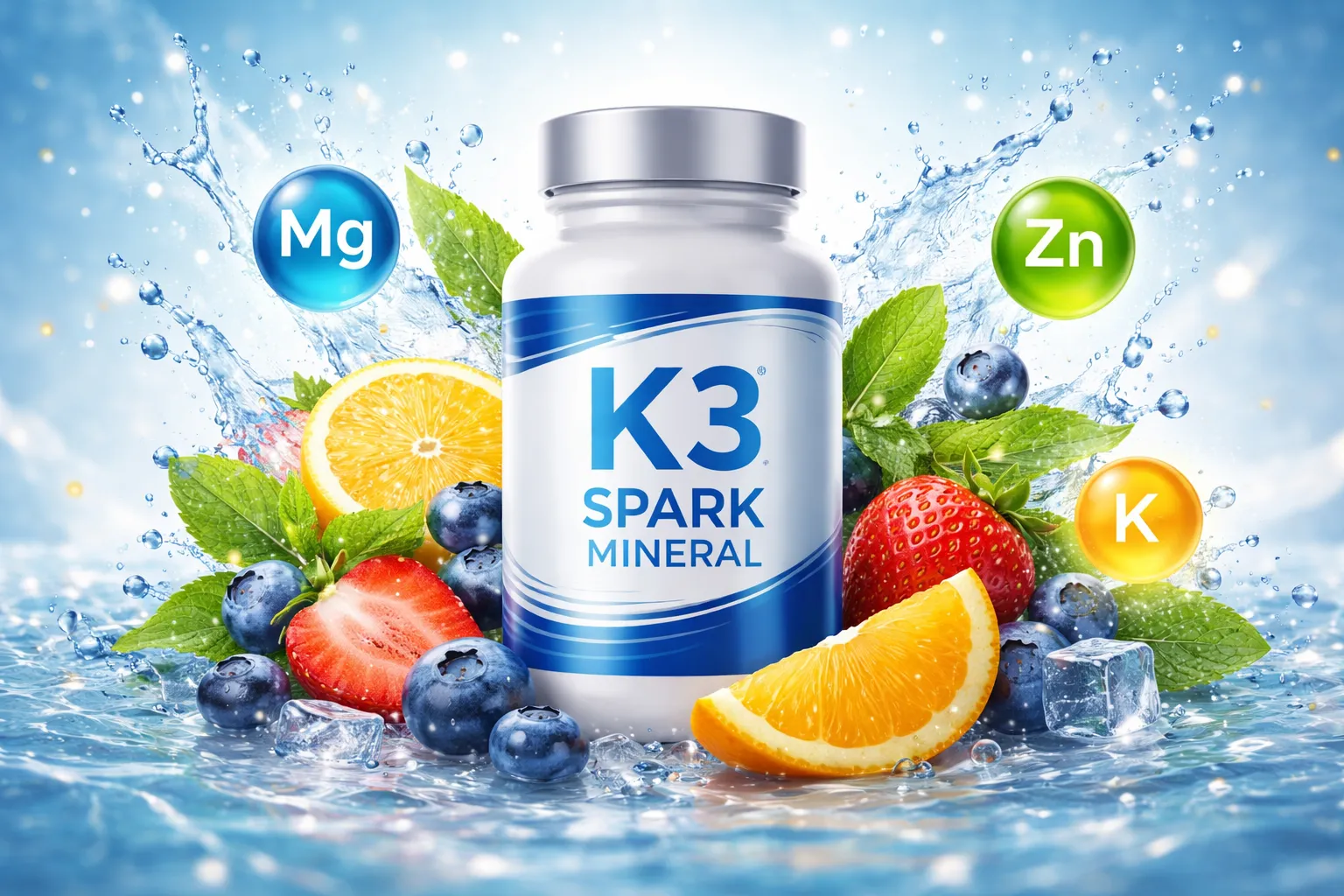 k3 spark mineral