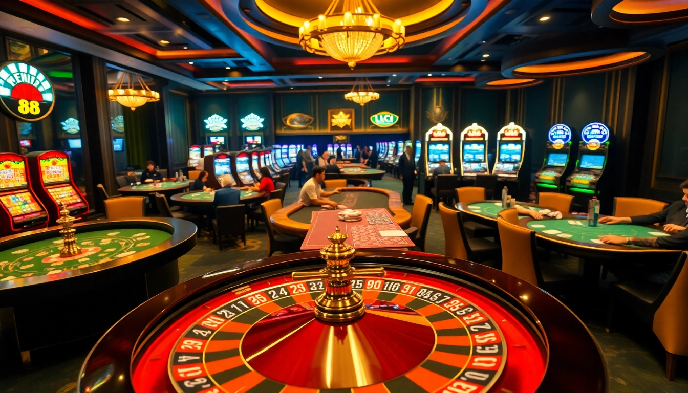 Experience the thrill of gambling at Lc 88 casino with vibrant games and exciting action.