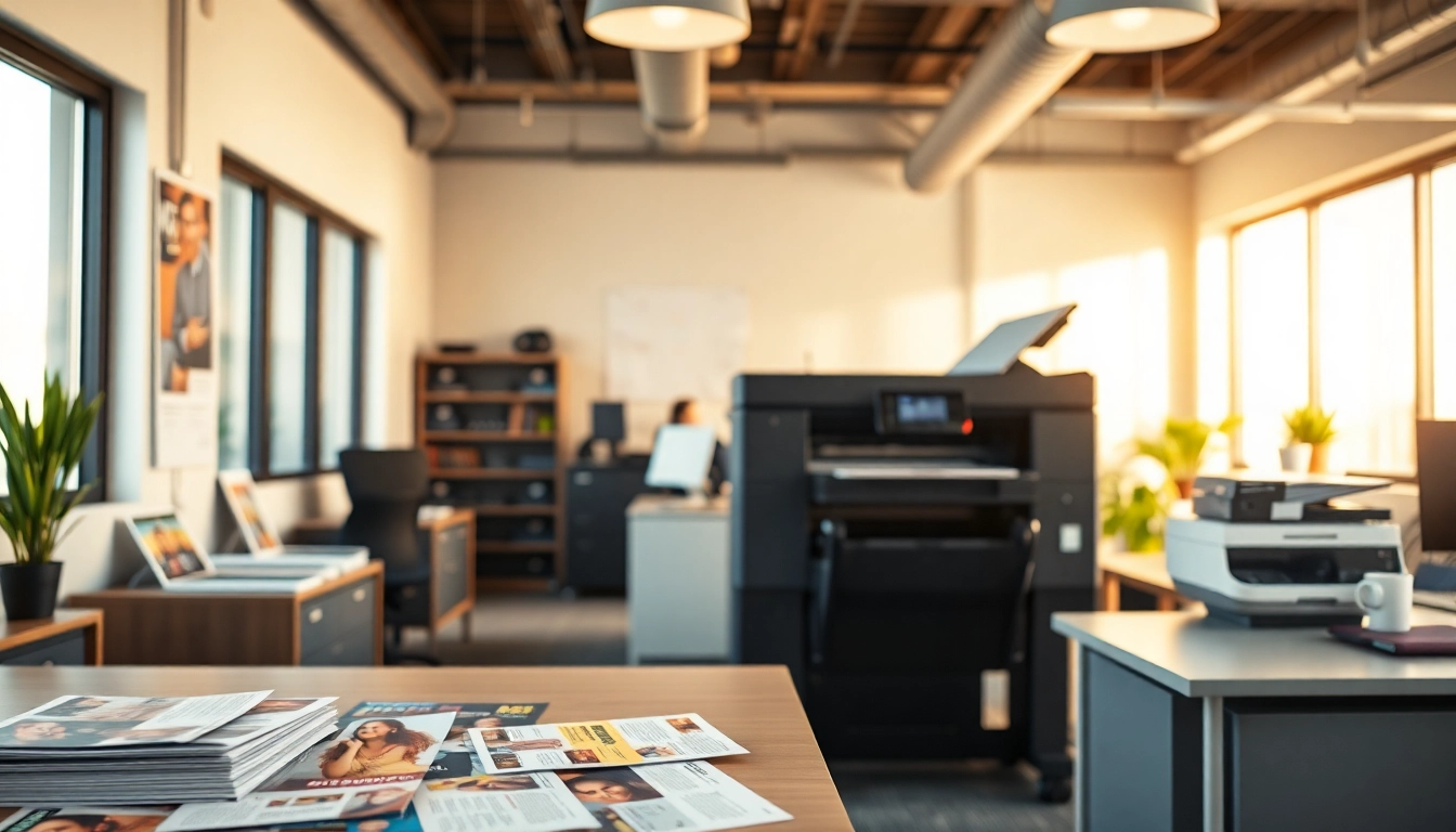 Enhance your budget printing experience with a professional setting showcasing efficient printing solutions.