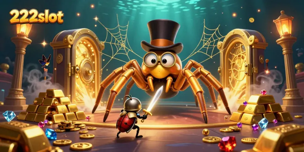 Gamer merasakan keseruan bermain slot gacor di 222slot dengan suasana memukau.