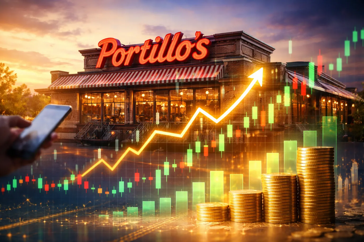 portillo's stock price
