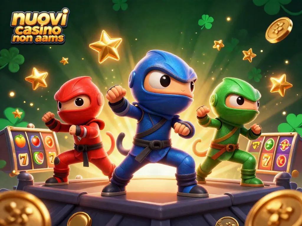 Gioca ai nuovi casino non aams con slot avvincenti e numerosi bonus nella scena animata.