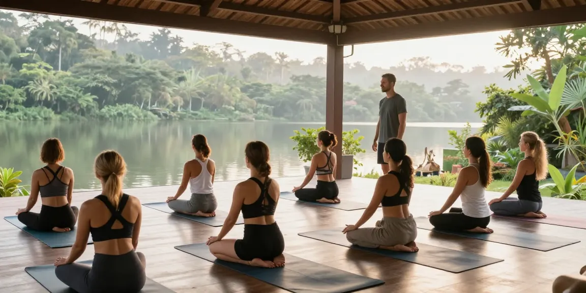 Yoga synergy intensive session led by Simon Borg-Olivier at Lanka Yoga.