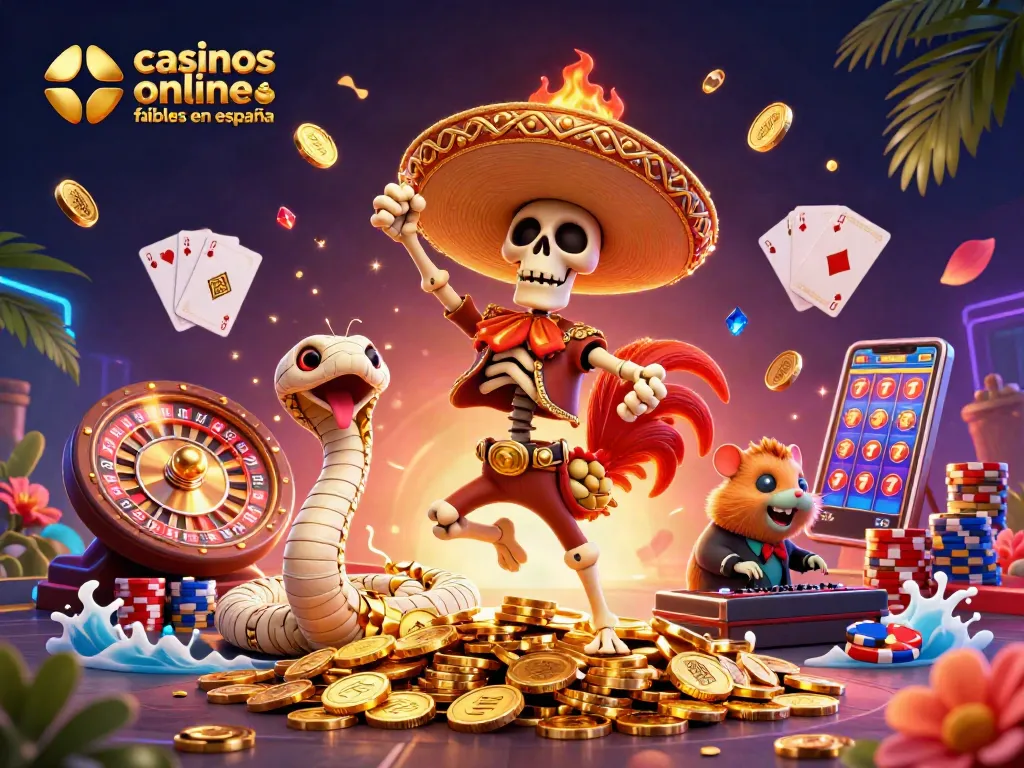 Disfruta de juegos en los mejores casinos online fiables en España y gana grandes premios.