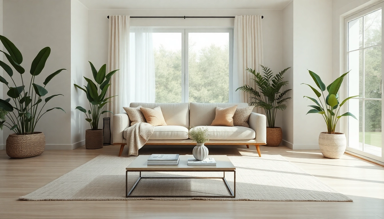 Experience Seamless Living with a tranquil home interior featuring natural light and cozy decor.