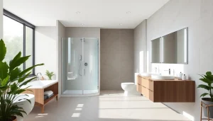 Découvrez les solutions de sirhona fr pour douches modernes avec miroir LED et mobilier design.