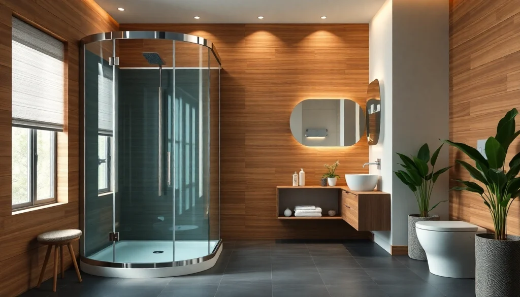 Ein modernes Badezimmer mit Produkten der sonni sanitär GmbH, die Stil und Qualität vereinen.