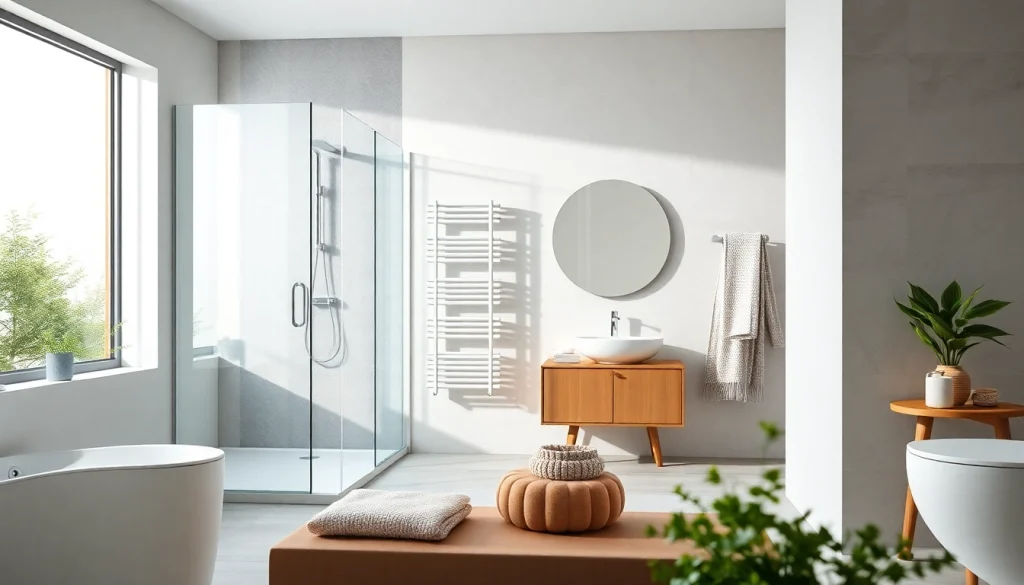 Entdecken Sie hochwertige Badprodukte von sonni sanitär GmbH in einem stilvollen Badezimmer.