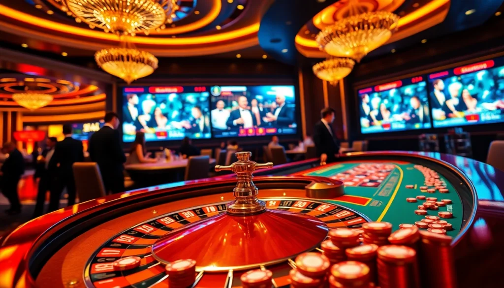 Engage in thrilling gambling action on ga6789 with a luxurious casino atmosphere.