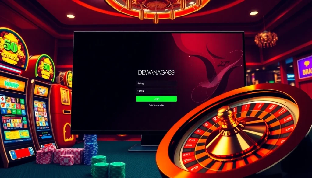 Nikmati permainan yang mendebarkan dengan login DEWANAGA89 di antarmuka kasino online yang menakjubkan.