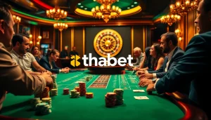 Experience thrilling gaming at thabet with luxurious tables and exciting betting action.