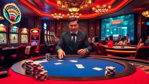 Experience high-end gaming excitement at https://rr888.in.net/ with luxurious casino tables and vibrant slot machines.