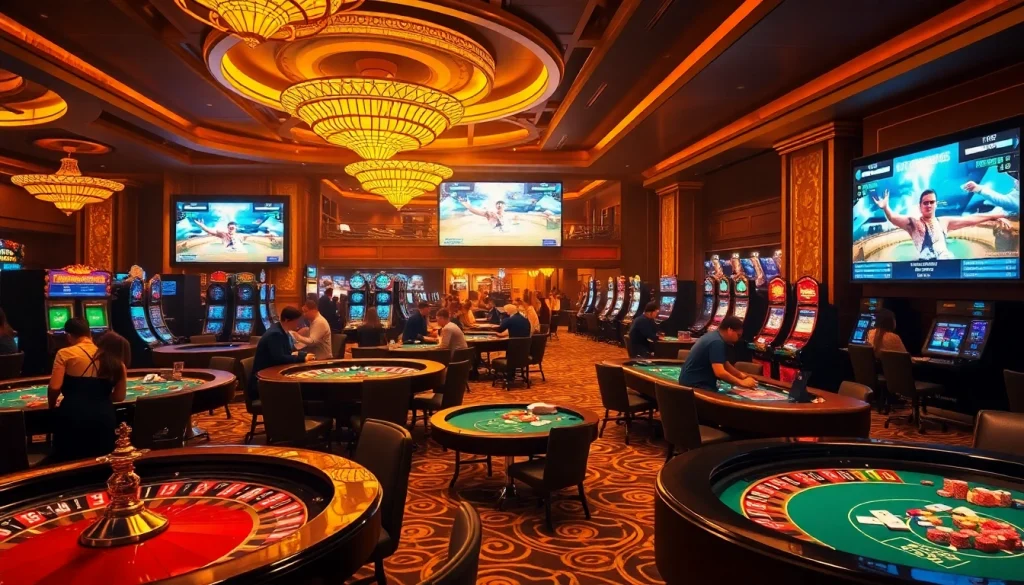 Experience the thrill of daga trực tiếp in an exciting casino setting with high-stakes gamblers.