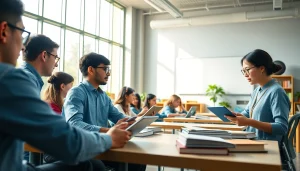 Youdao educational technology enhancing student learning in a modern classroom.