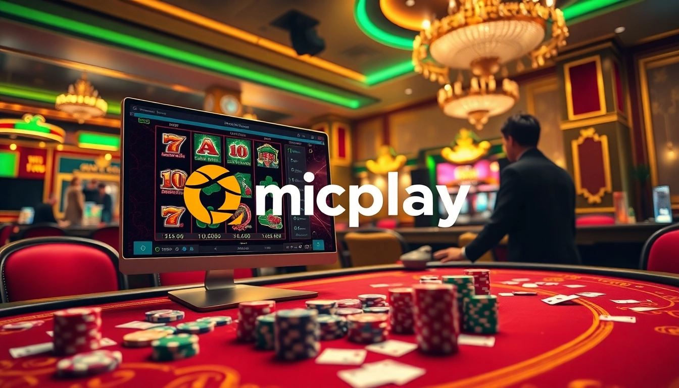 Experience the thrill of Onicplay's dynamic slot games in an exciting online casino environment.