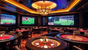 SboBet betting scene depicting players engaged in action with odds on sports events